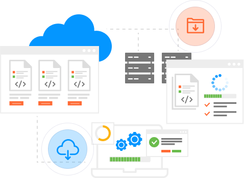 Easy deployment illustration