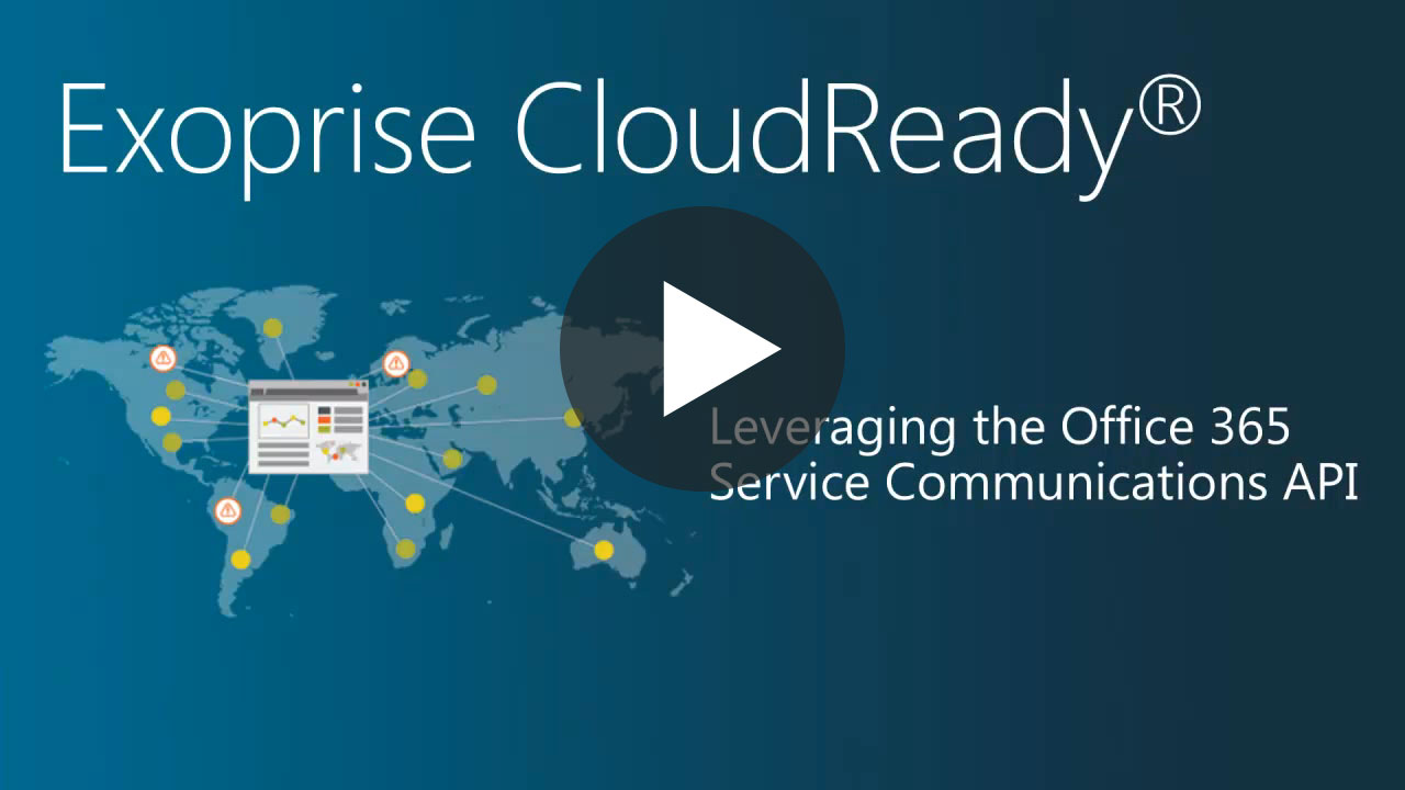 Office 365 Service Health Dashboard Integration