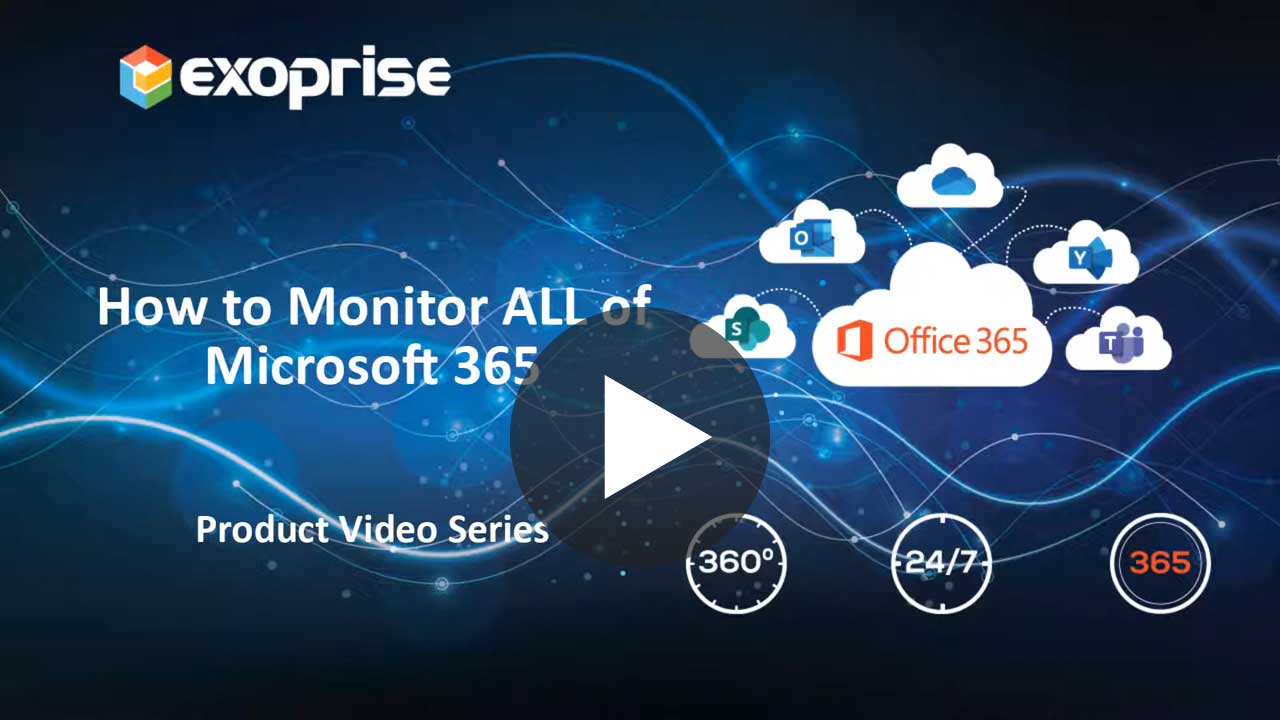 Video Tutorial Microsoft 365 Monitoring