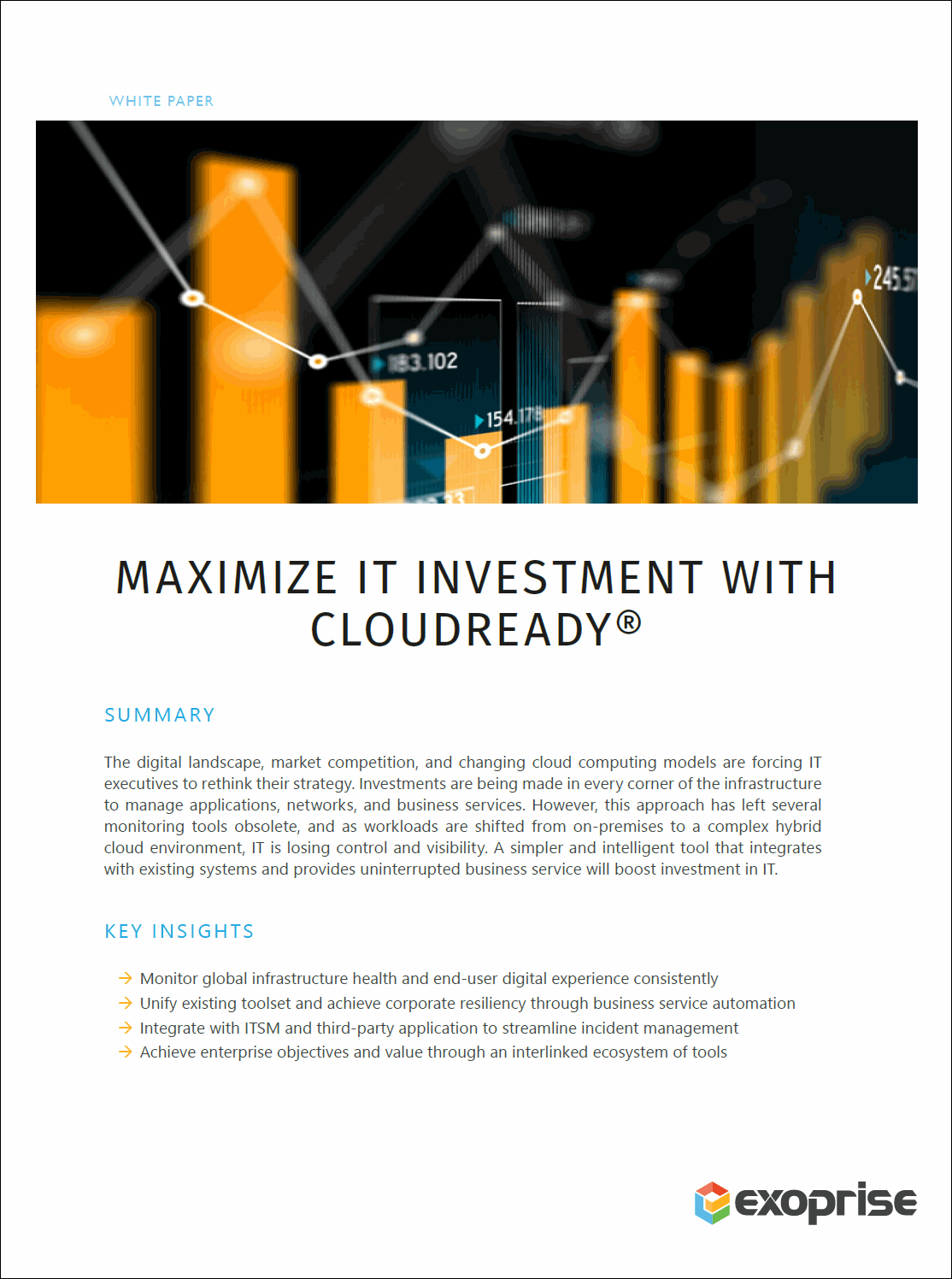 Streamline IT workflow automation value and incident management with CloudReady Integration