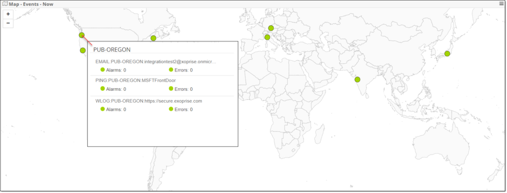 Example Sensor Deployment to Public Sites