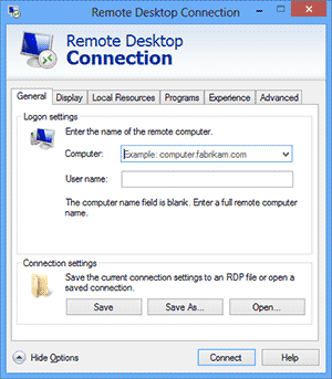 Remote Desktop Connection