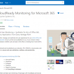 Exoprise Available In Azure Marketplace CloudReady Monitoring For Microsoft 365