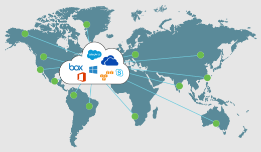 Cloud Monitor of SaaS from All Vantage Points