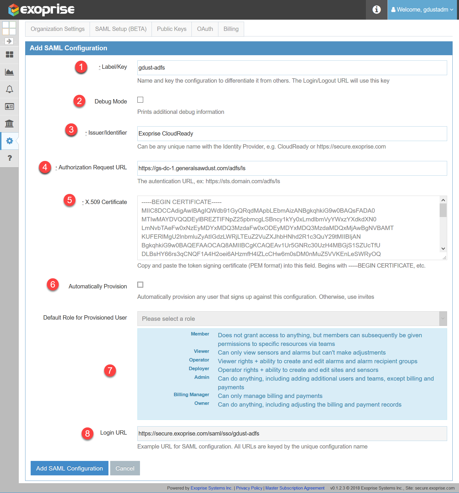 Step-by-Step Guide to Creating a SAML Configuration