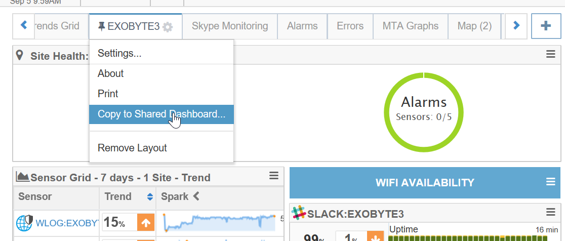 Copy a Layout To Shared Dashboards Copy a Layout To Shared Dashboards