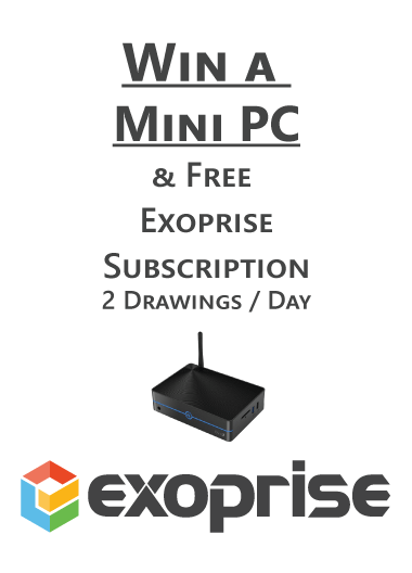 Enter to Win a Mini PC and Exoprise Subscription