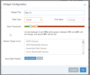 Map Widget Configuratoin