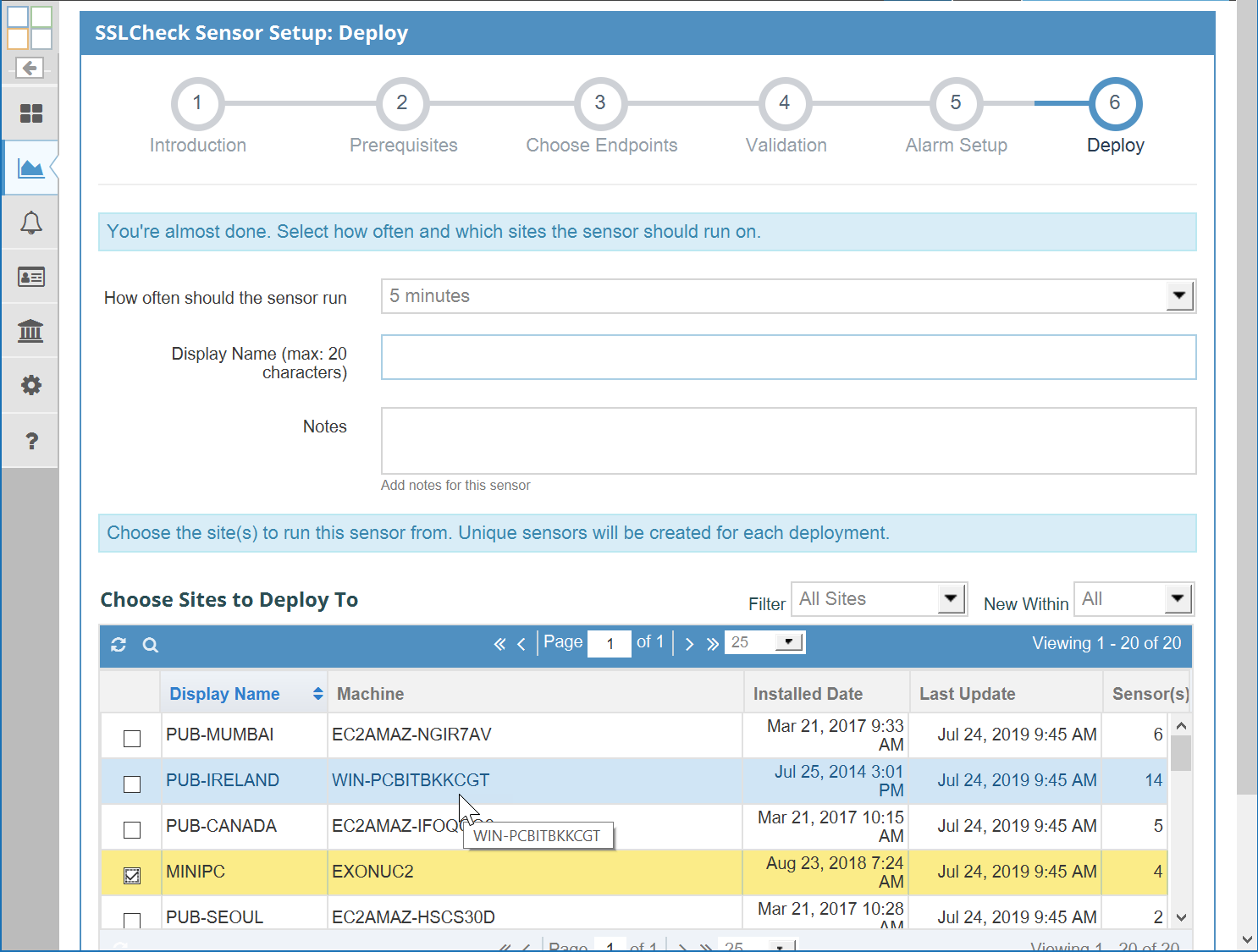 SSLCheck Deploy