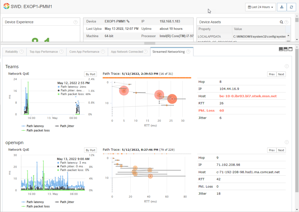 Teams Real-User Monitoring