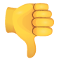 Thumbs down icon